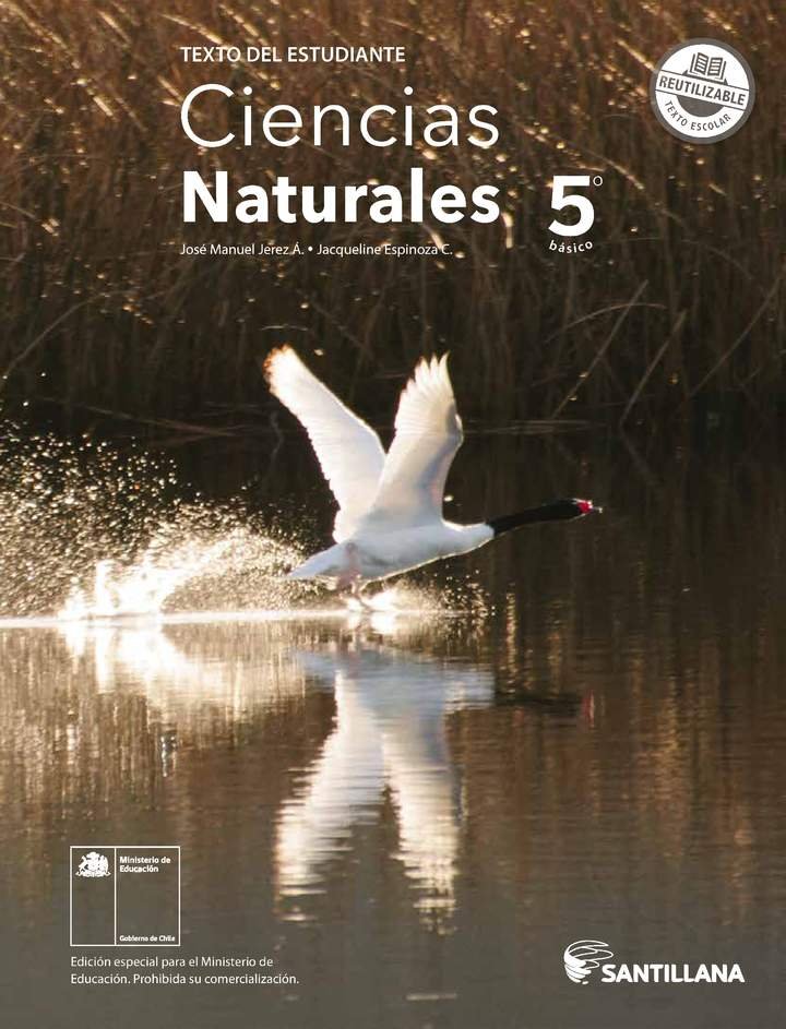 Ciencias Naturales 5° Básico, Santillana, Texto del estudiante