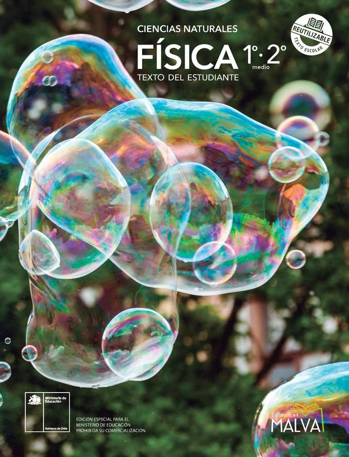 Física 1° y 2° Medio, Ediciones Malva, Texto del estudiante