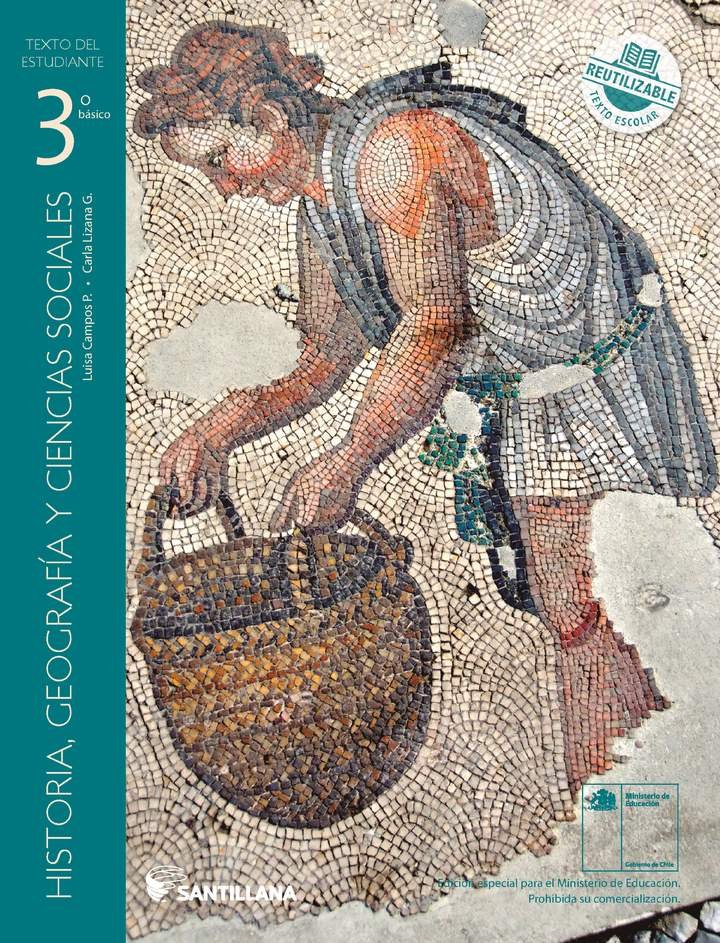 Historia, Geografía y Ciencias Sociales 3º Básico, Santillana, Texto del estudiante