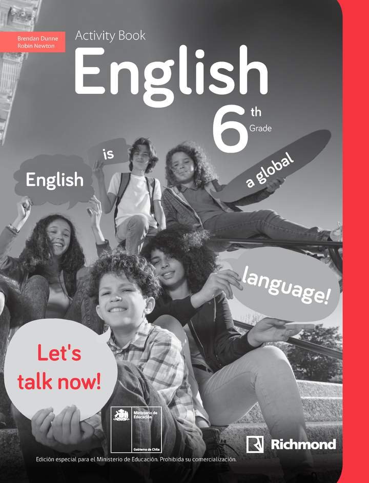 Inglés 6° básico, Richmond, Activity Book