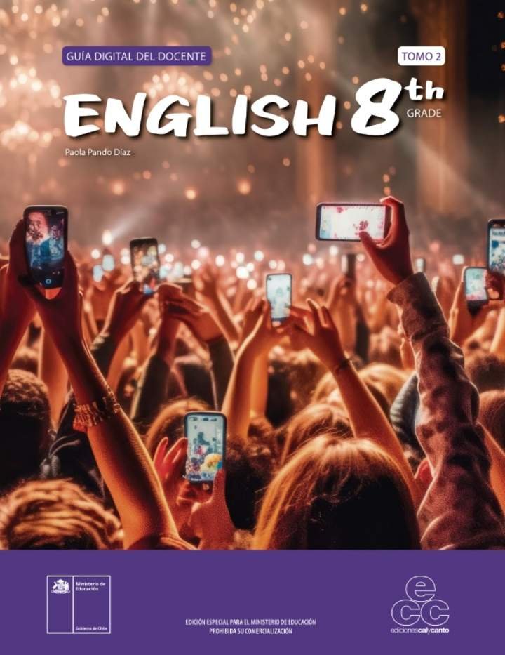Inglés 8° básico. Guide Volumen 2