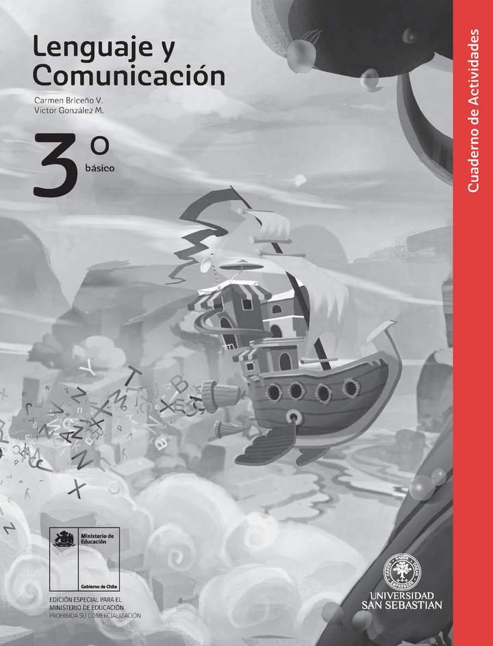 Lenguaje y Comunicación 3° Básico, Universidad San Sebastián, Cuaderno de actividades