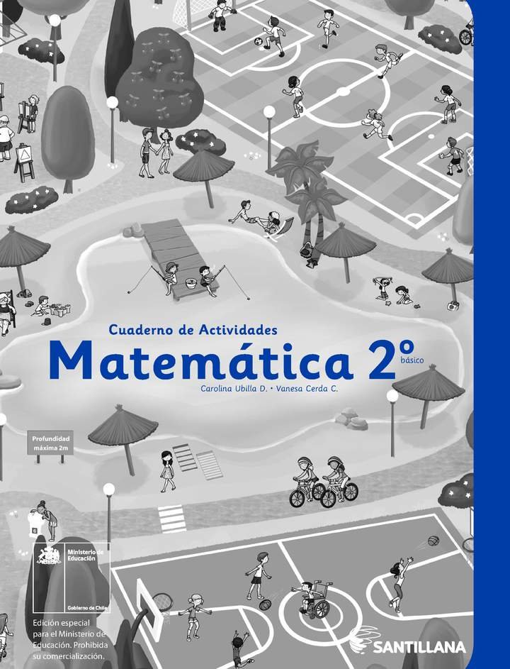 Matemática 2° Básico, Santillana, Cuaderno de actividades