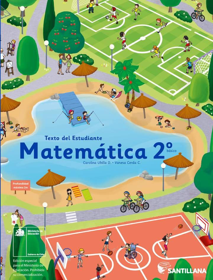 Matemática 2° Básico, Santillana, Texto del estudiante