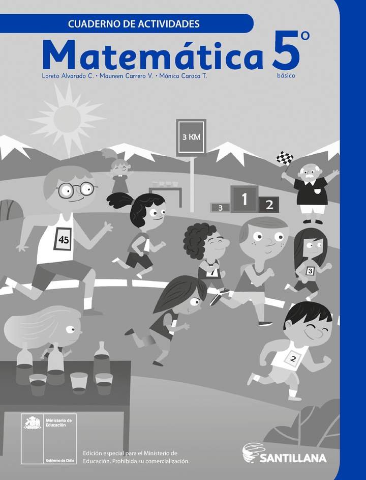 Matemática 5° Básico, Santillana, Cuaderno de actividades
