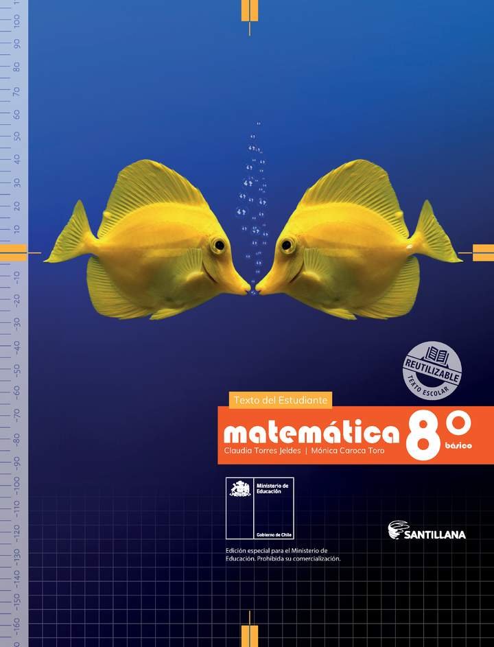 Matemática 8° Básico, Santillana, Texto del estudiante